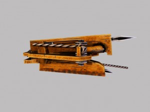 arrow shooting trap Modèle 3D