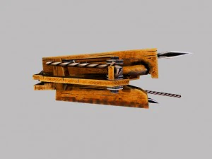arrow shooting trap 3D Model