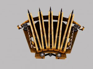 arrow shooting trap 3D Model