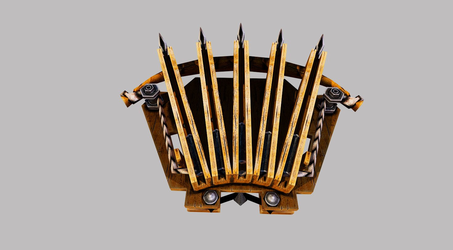 Трап 3д. Blades Trap 3d model