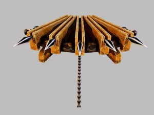 arrow shooting trap 3D Model