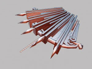 arrow shooting trap 3D Model