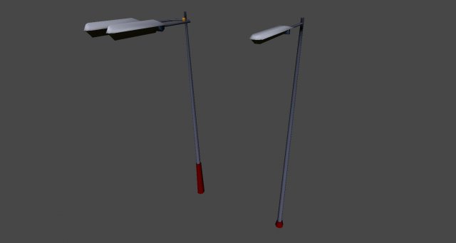 street lamp Modèle 3D .c4d .max .obj .3ds .fbx .stl .blend 