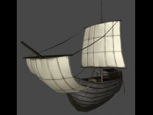 roman ship 3D Model