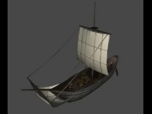 roman ship 3D Model