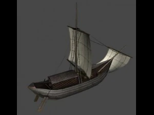 roman ship 3D Model