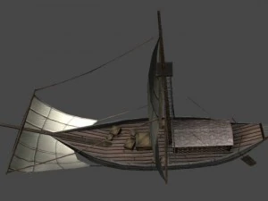 roman ship 3D Model