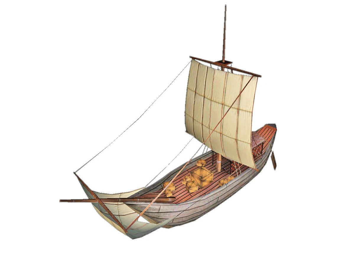 roman ship 3D Model .c4d .max .obj .3ds .fbx .stl .blend