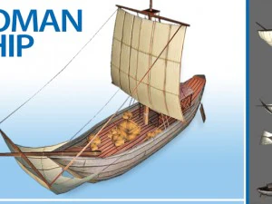 roman ship 3D Model