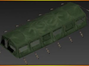 army tent 3D Model