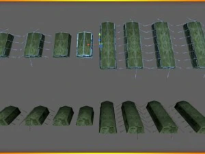 army tent 3D Model