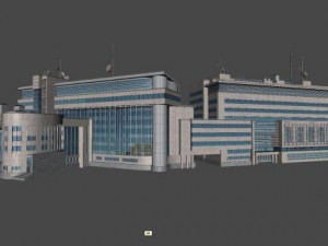 office buildings Modelo 3D