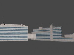office buildings Modelo 3D