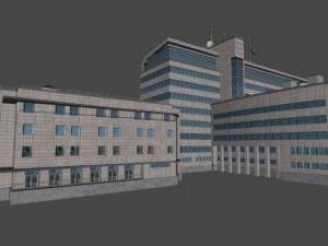 office buildings Modelo 3D