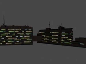 office buildings Modelo 3D