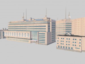 office buildings Modelo 3D