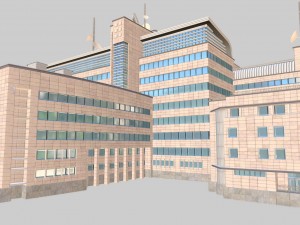 office buildings Modelo 3D