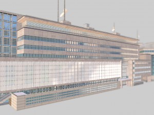 office buildings Modelo 3D