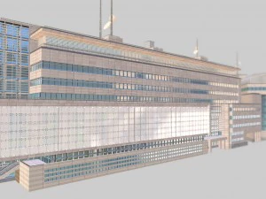 office buildings 3D Model