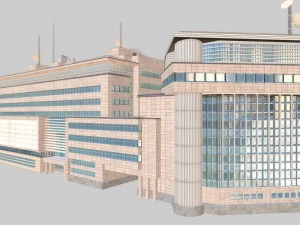 office buildings 3D Model