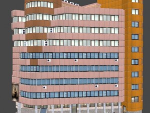 office building 3D-Modell
