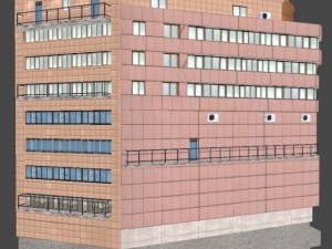 office building 3D-Modell