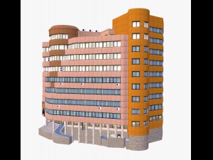office building 3D-Modell