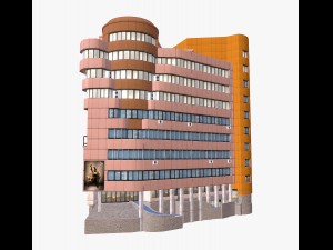 office building 3D-Modell