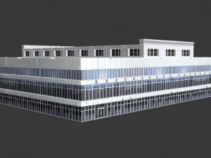 modern buildings 3D Model