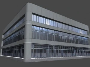 modern buildings 3D Model