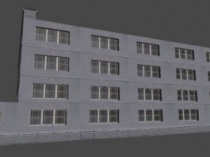 modern buildings 3D 모델