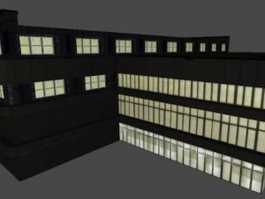 modern buildings 3D Model