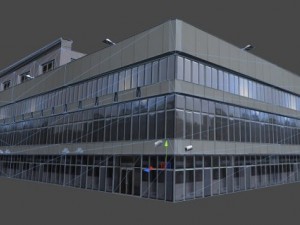 modern buildings 3D 모델