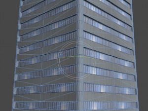 modern buildings 3D 모델