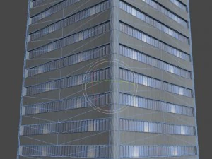 modern buildings 3D Model