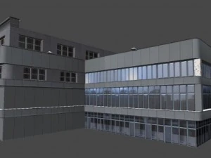 modern buildings 3D Model