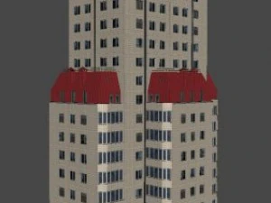 city building 14 variants 3D Model
