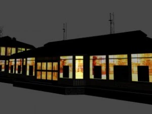 city building 14 variants 3D Model