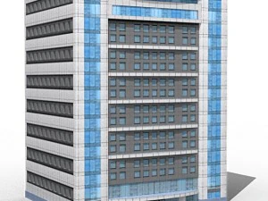 building 05 pack of 11 buildings 3D Model