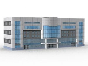 building 05 pack of 11 buildings 3D Model