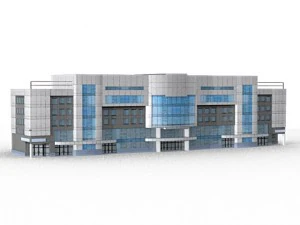 building 05 pack of 11 buildings 3D Model