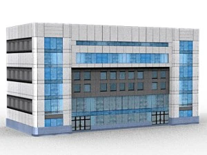 building 05 pack of 11 buildings 3D Model