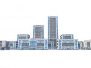 building 05 pack of 11 buildings 3D Model
