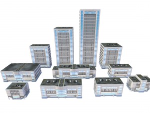 building 05 pack of 11 buildings Modelo 3D