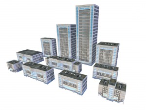 building 05 pack of 11 buildings Modelo 3D