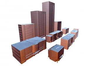 building 05 pack of 11 buildings 3D Model