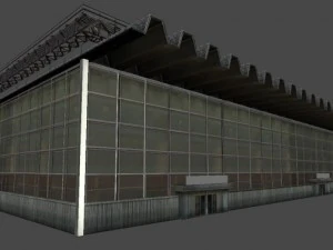 building 06 2 variants 3D Model