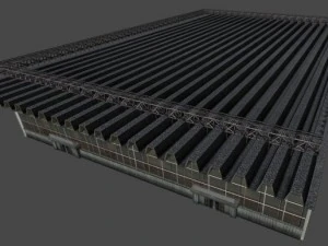 building 06 2 variants 3D Model