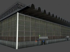 building 06 2 variants 3D Model