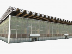 building 06 2 variants 3D Model